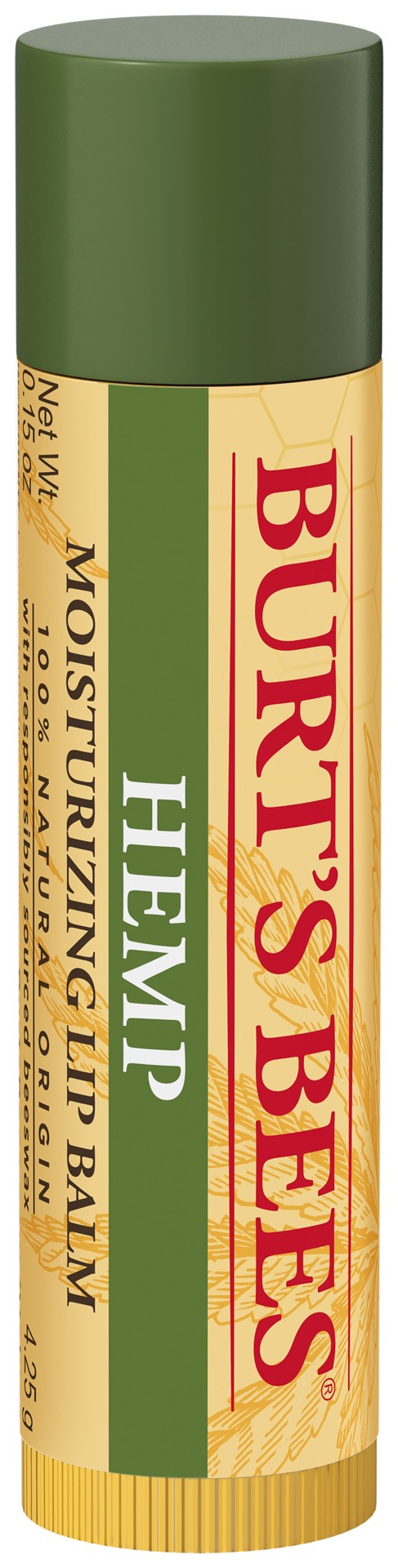 slide 4 of 5, Burt's Bees Hemp Moisturizing Lip Balm 0.15 oz, 0.15 oz