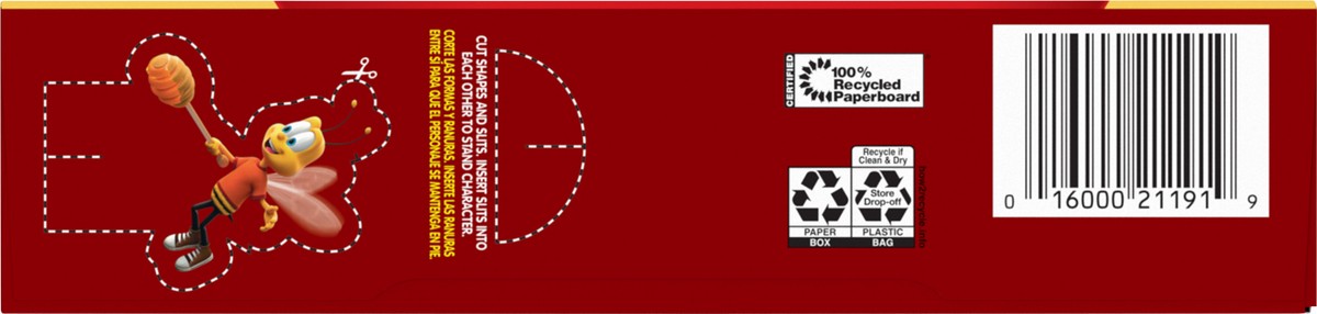 slide 13 of 13, Cheerios Honey Nut Cheerios Minis Breakfast Cereal, Made with Whole Grains, 10.8 oz, 10.8 oz