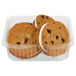 Bakery Chocolate Chip Sandwich Cookies with Sprinkles - 4 ct