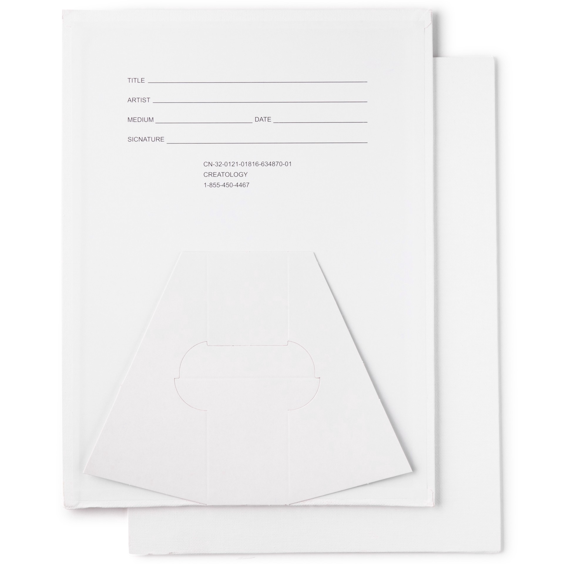 slide 2 of 4, 5 Pack 9" X 12" Canvas Panel By Creatology, 9 in x 12 in