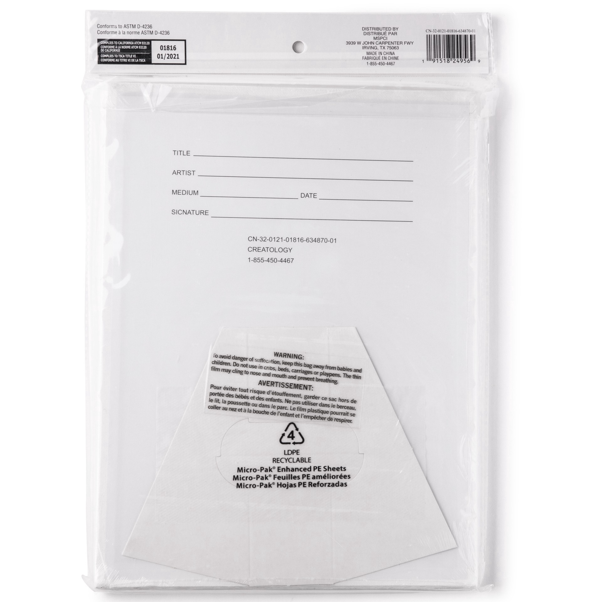 slide 4 of 4, 5 Pack 9" X 12" Canvas Panel By Creatology, 9 in x 12 in