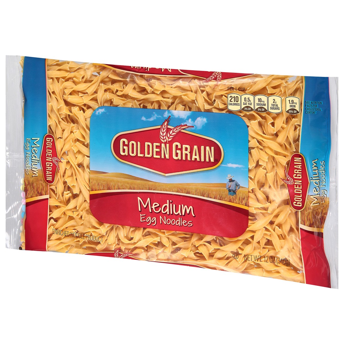 slide 7 of 13, Golden Grain Medium Egg Noodles - 12 oz, 12 oz