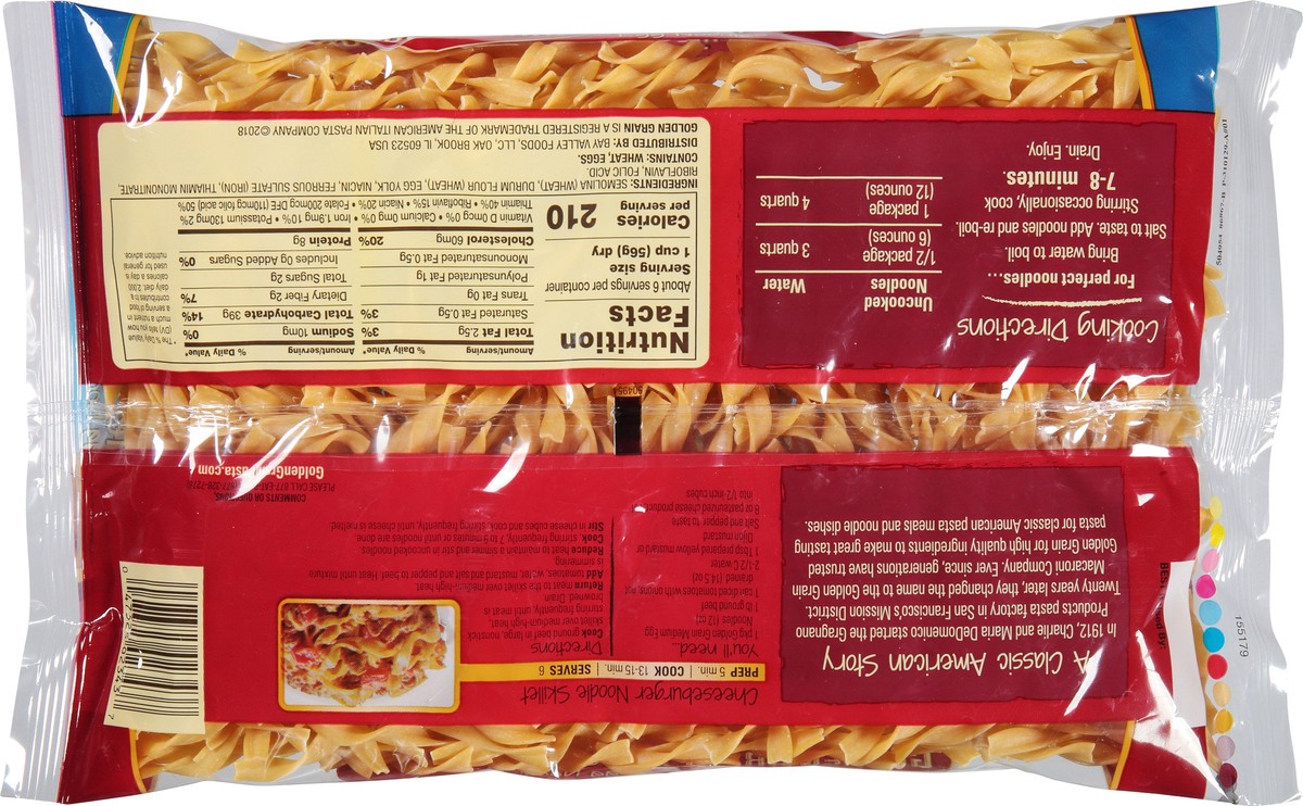 slide 2 of 13, Golden Grain Medium Egg Noodles - 12 oz, 12 oz