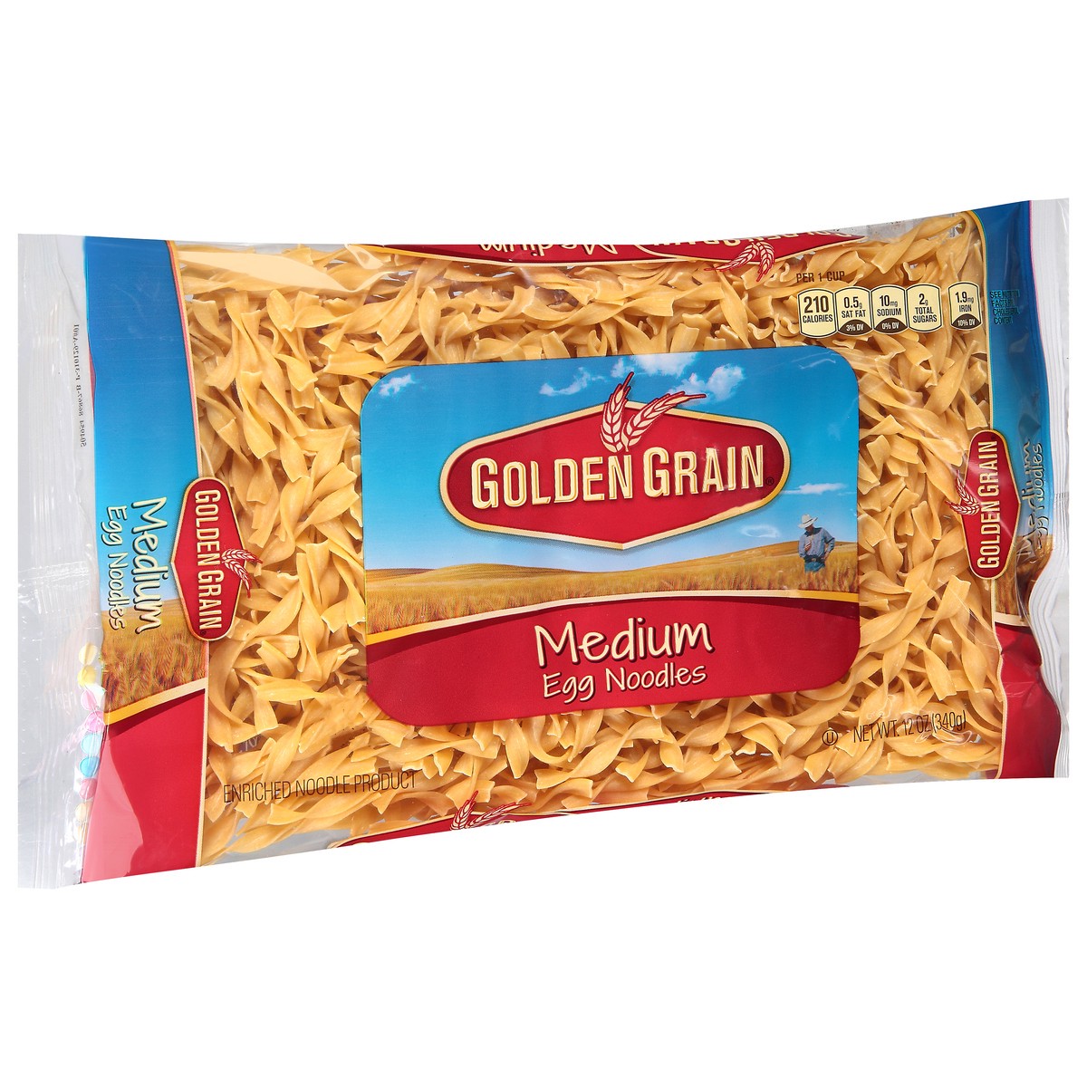 slide 8 of 13, Golden Grain Medium Egg Noodles - 12 oz, 12 oz