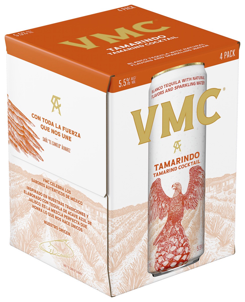 slide 1 of 8, VMC Tamarindo Hard Seltzer 4pk, 4 ct; 12 fl oz