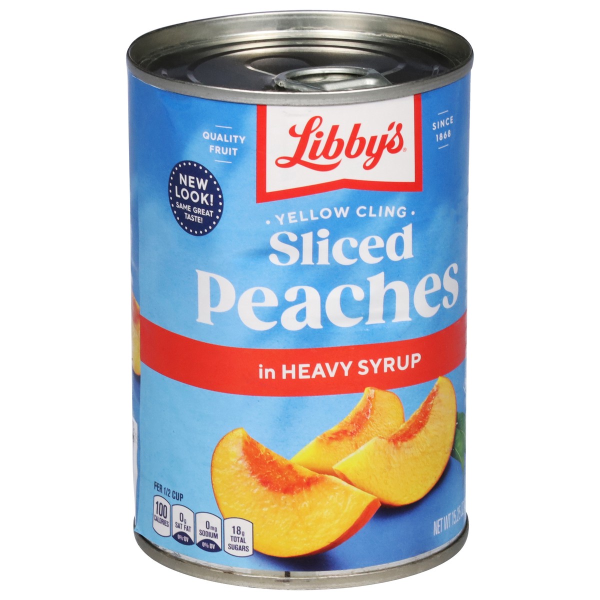 slide 3 of 9, Libby's Yellow Cling Sliced in Heavy Syrup Peaches 15.25 oz, 15.25 oz