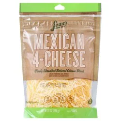 Lowes Foods Fancy Shredded Mexican 4 Cheese