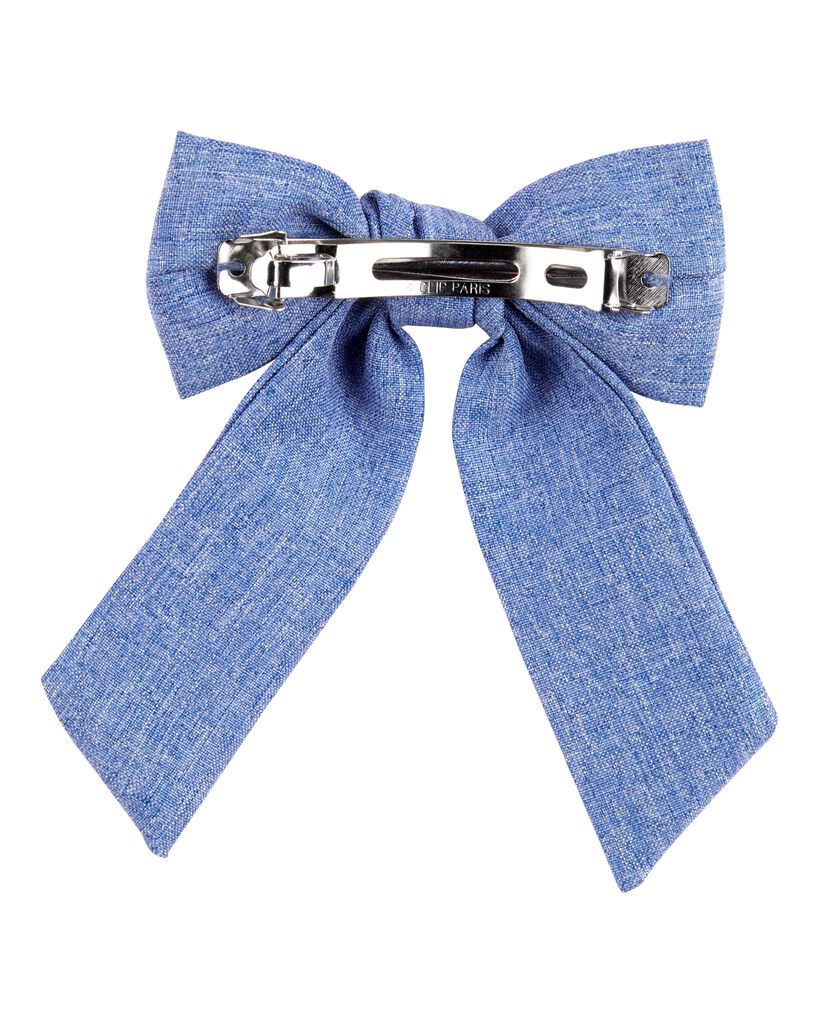 slide 2 of 2, Carter's Toddler Chambray Bow Clip Chambray OSZ, 1 ct