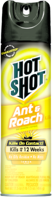 slide 1 of 1, Hot Shot Ant & Roach Killer, Lemon Scent, 17.5 oz