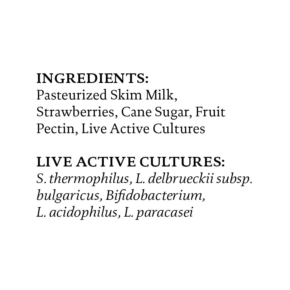 slide 3 of 3, Siggi's Icelandic Skyr Nonfat Yogurt, Strawberry, 5.3 oz., 5.3 oz