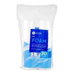 SE Grocers Leak Resistant Foam Cups - 20 CT