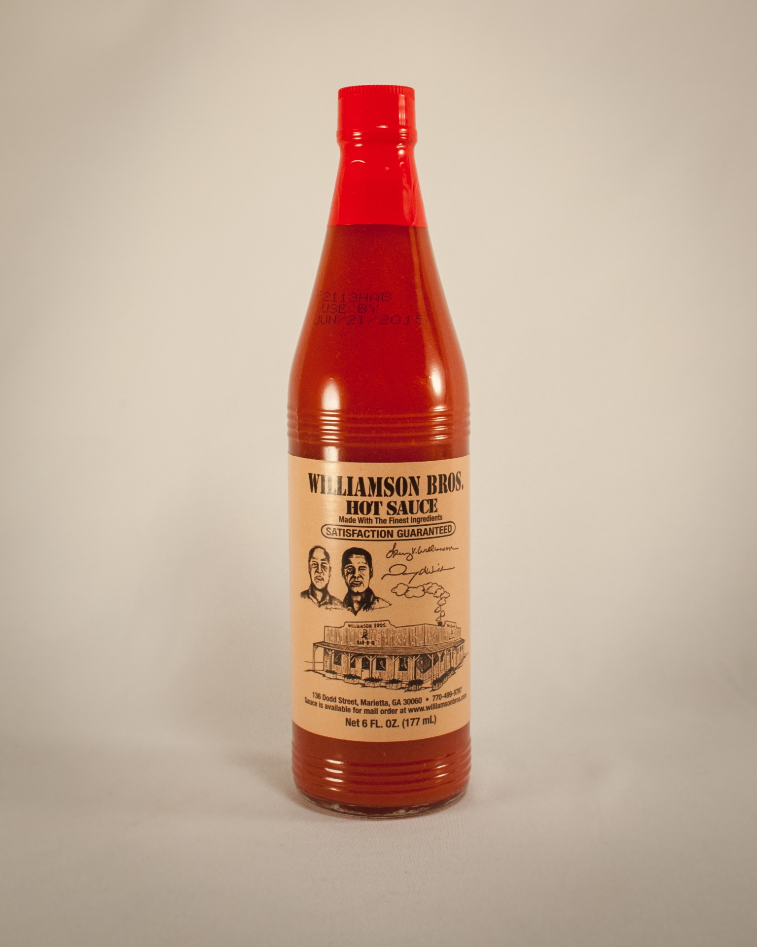 slide 1 of 1, Williamson Bros. Bar-B-Q Hot Sauce, 6 fl oz