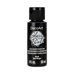 Deco Art Stained Glass Paint Black, 2 Ounce