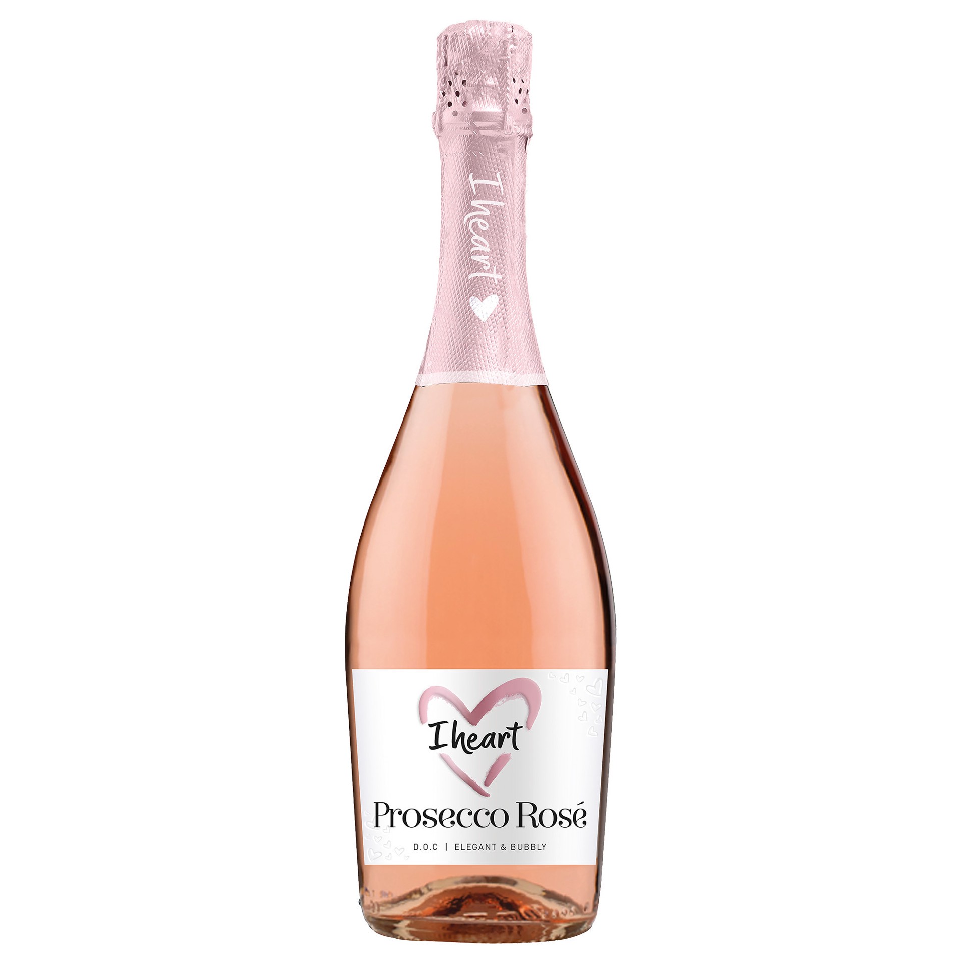slide 1 of 1, I Heart Keenwah I heart Prosecco Rosé DOC 750 ml Bottle, 750 ml