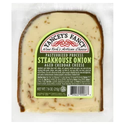 Yancey's Fancy Steakhouse Onion Cheddar Cheese 7.6 oz