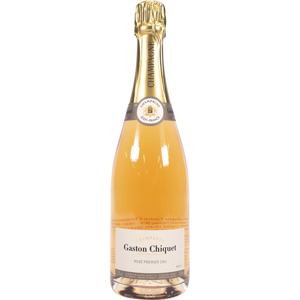 slide 1 of 1, Gaston Chiquet Rose Brut, 750 ml