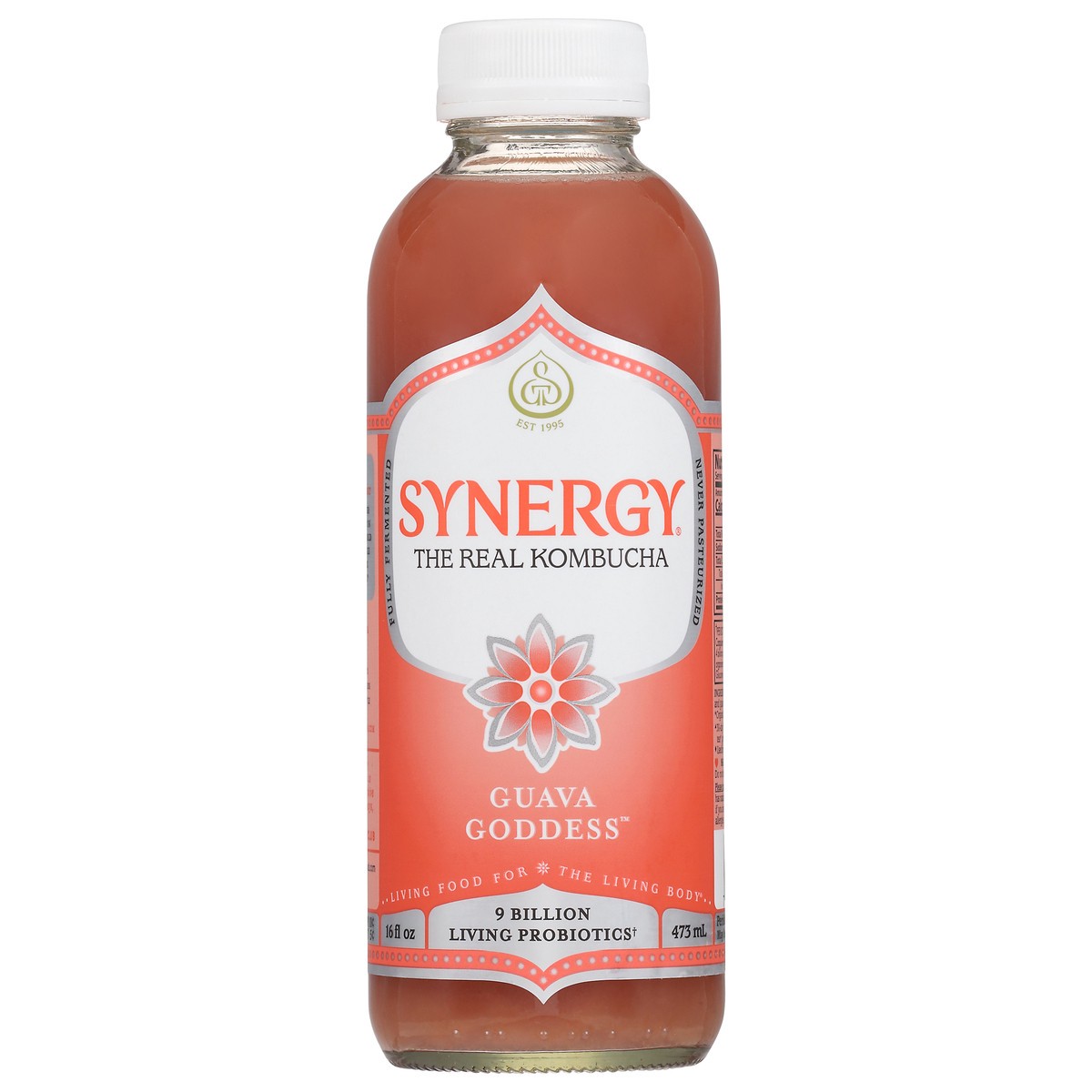 slide 1 of 3, GT's Guava Goddess Kombucha 16 fl oz, 16 fl oz