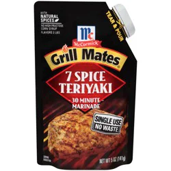 McCormick 7 Spice Teriyaki Single Use Marinade