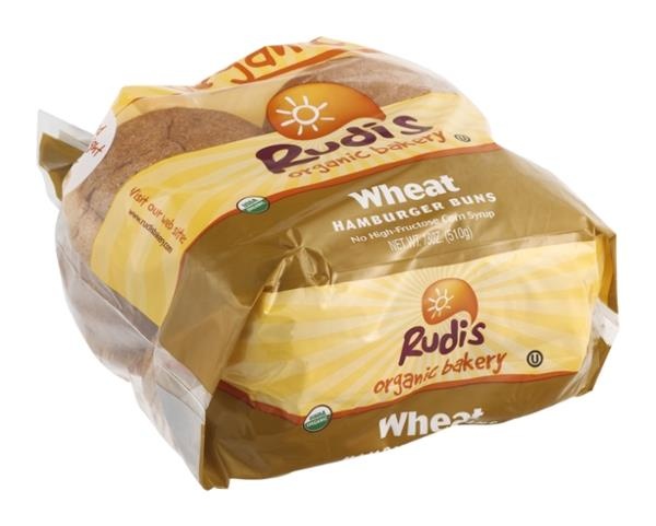 slide 1 of 1, Rudi's Country Cookout Wheat Hamburger Buns, 8 ct