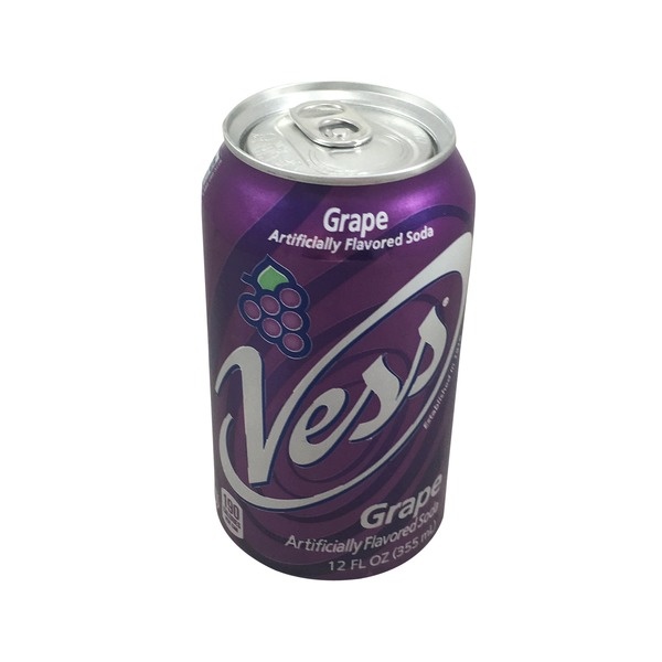 slide 1 of 1, Vess Grape Soda, 12 fl oz