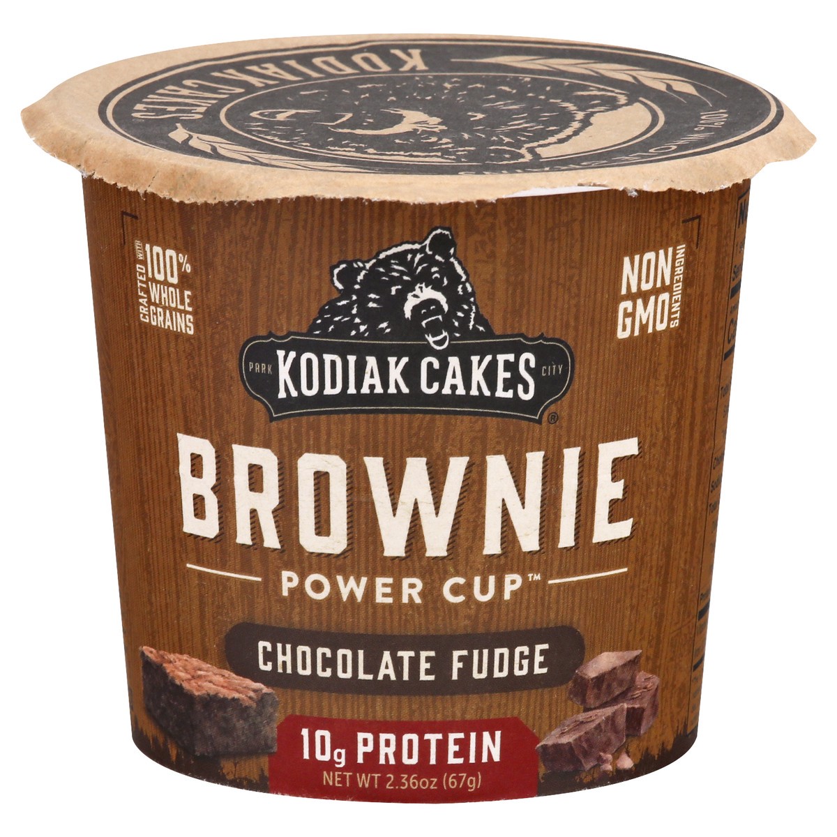 slide 1 of 11, Kodiak Cakes Chocolate Fudge Brownie in a Cup, 2.35 oz