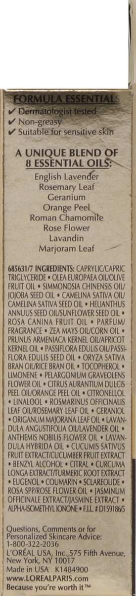 slide 5 of 5, L'Oréal Facial Oil 1 oz, 1 oz