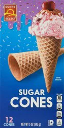 Sunny Select Sugar Cones - 12 oz
