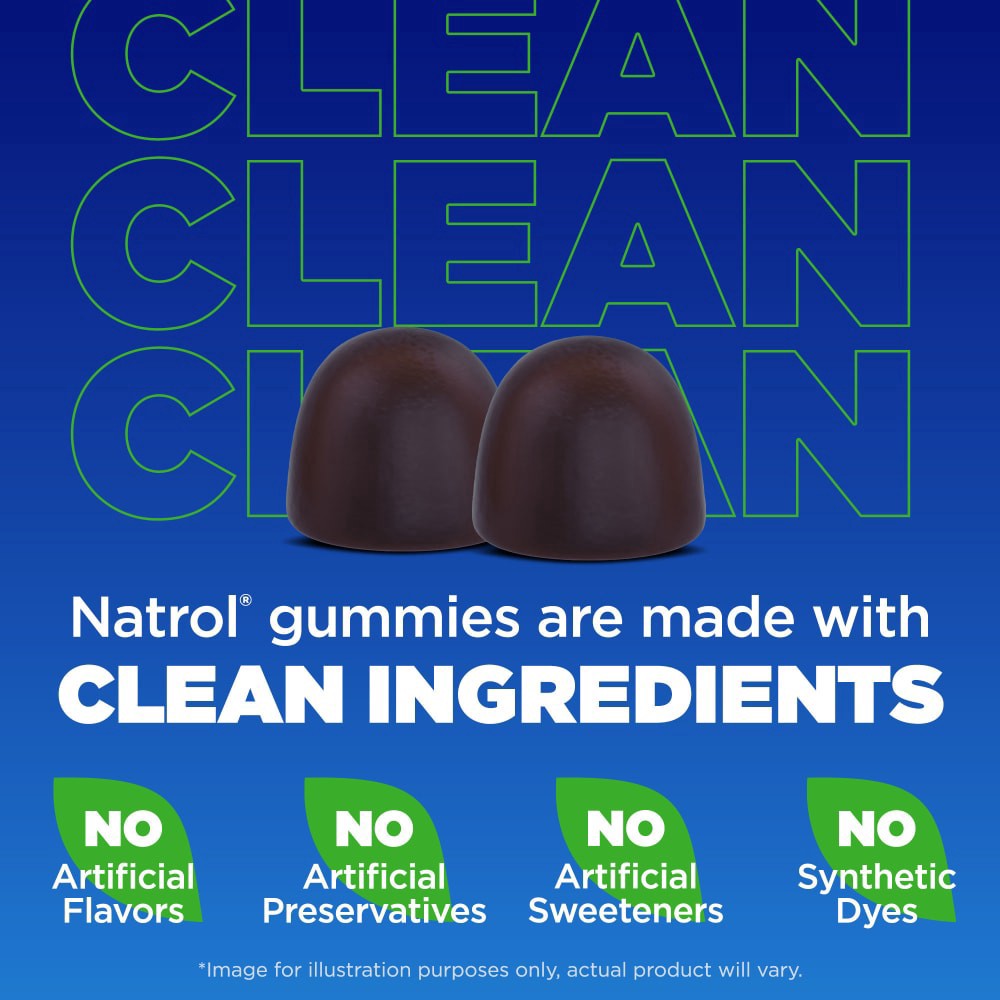 slide 2 of 5, Natrol Soothing Night Melatonin-Free Sleep Gummies - Blueberry - 50ct, 50 ct