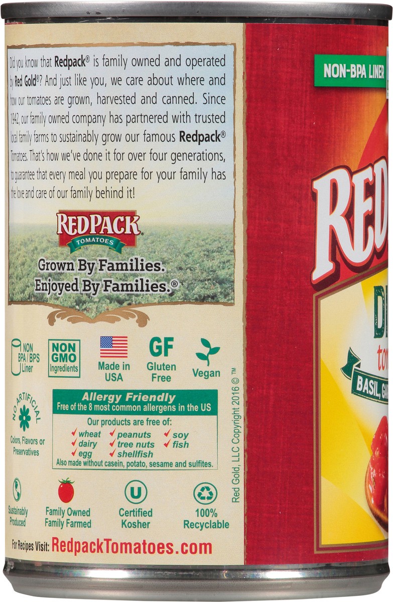 slide 5 of 7, Redpack Diced Tomatoes, 14.5 oz