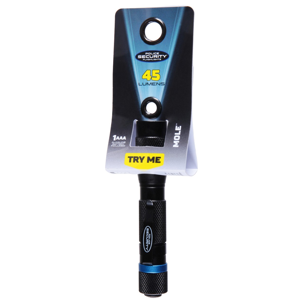 slide 7 of 9, Police Security 1AAA Mole Flashlight, 1 ct