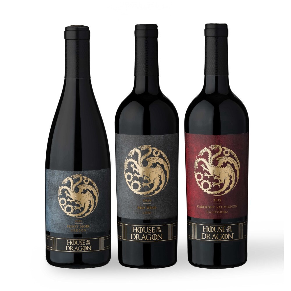 slide 5 of 5, House Of The Dragon Pinot Noir, 750 ml