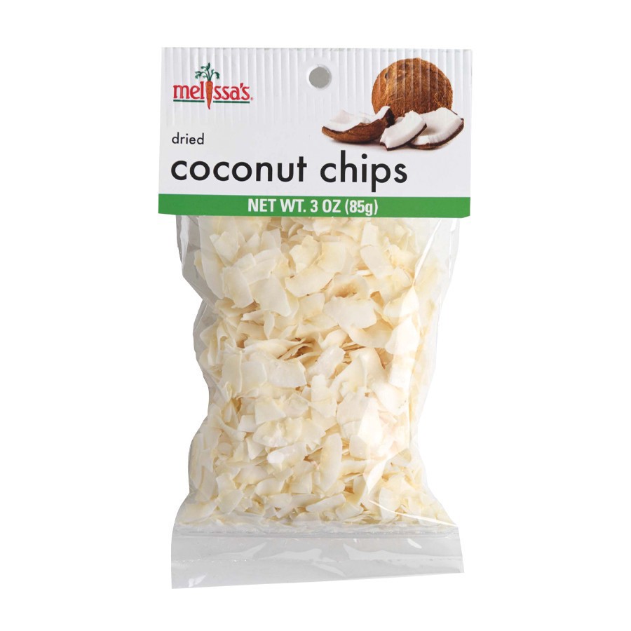 slide 1 of 1, Melissa's Coconut Chips, 3 oz