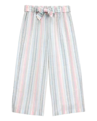 Carter's Kid Striped Tie-Waist Flare Pants Multi 7