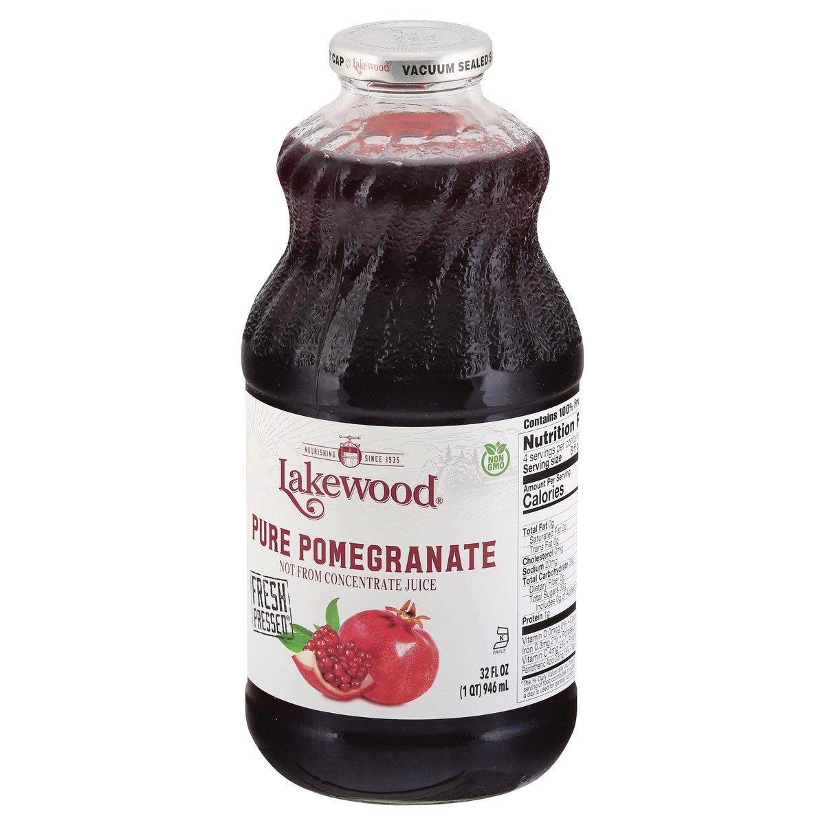 slide 4 of 12, Lakewood Premium Pure Pomegranate Juice - 32 oz, 32 oz