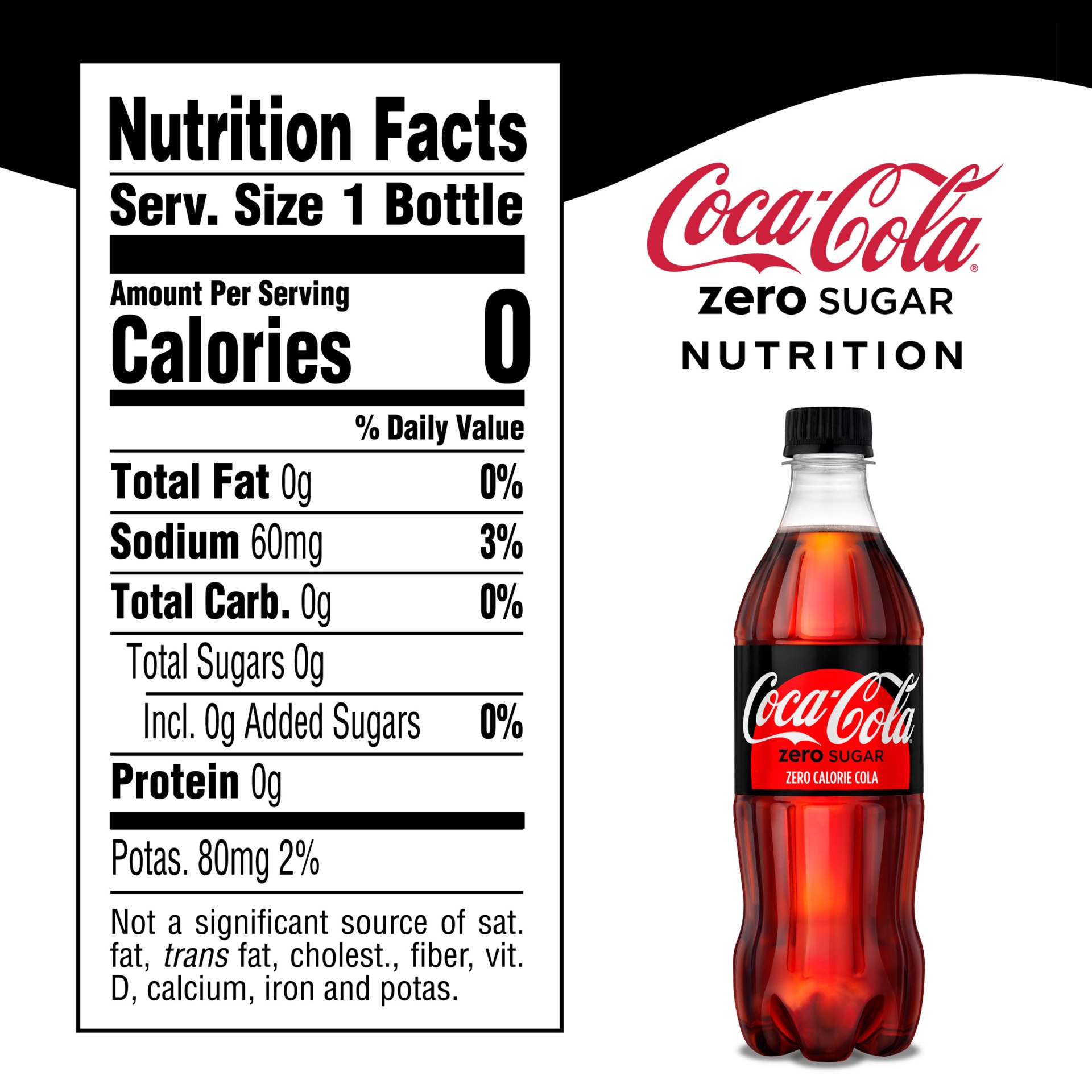 long drink zero nutrition facts