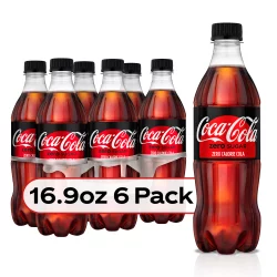 Coca-Cola Zero Sugar Bottles