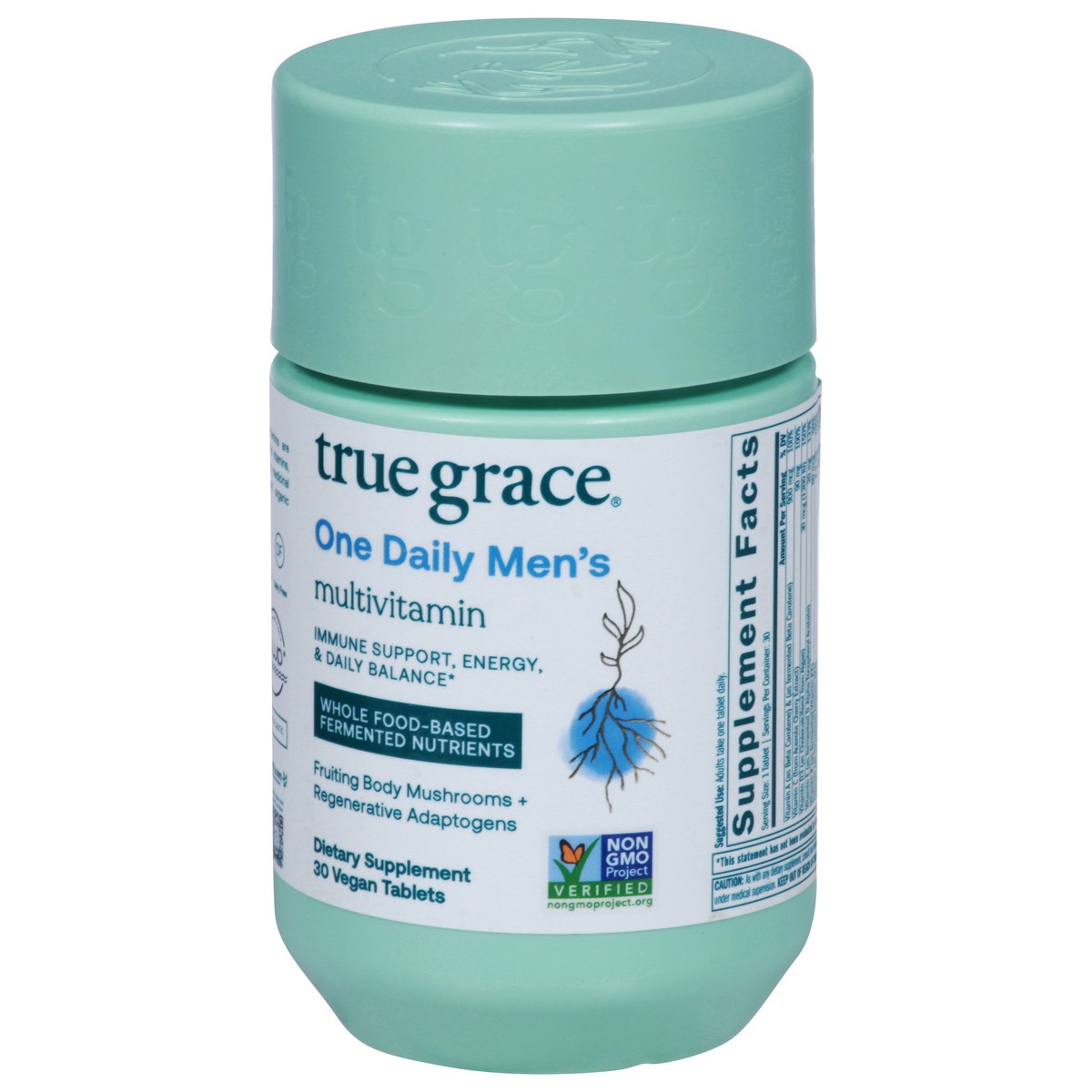 slide 9 of 10, True Grace One Daily Men's Multivitamin 30 Tablets, 1 ct