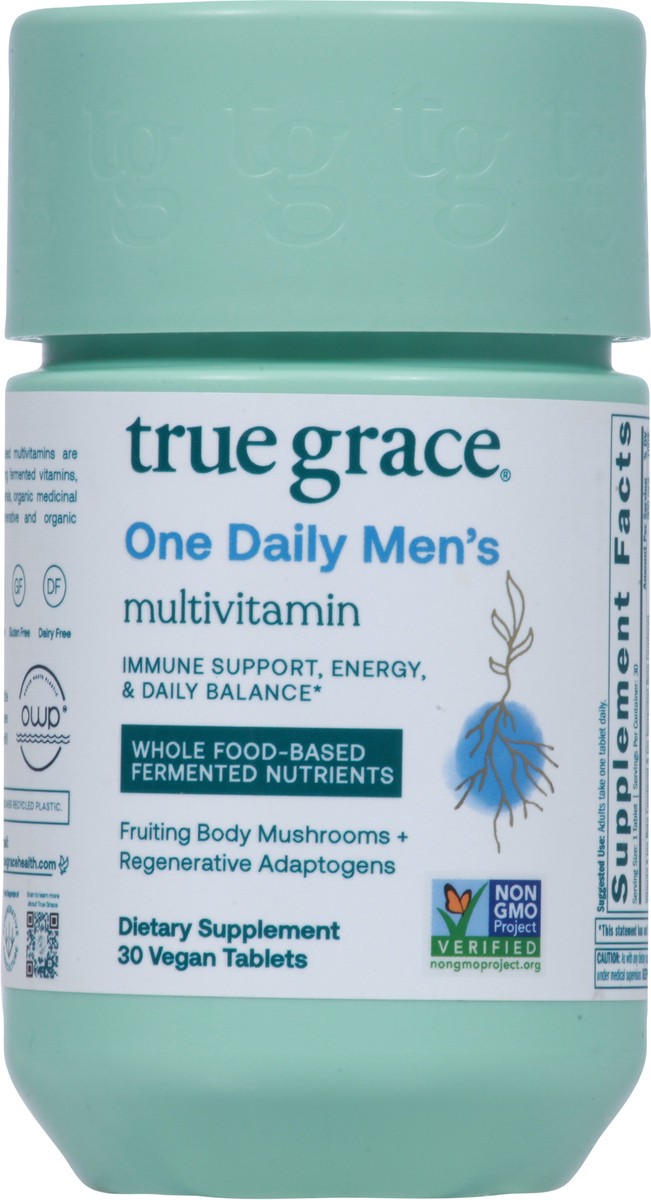 slide 6 of 10, True Grace One Daily Men's Multivitamin 30 Tablets, 1 ct