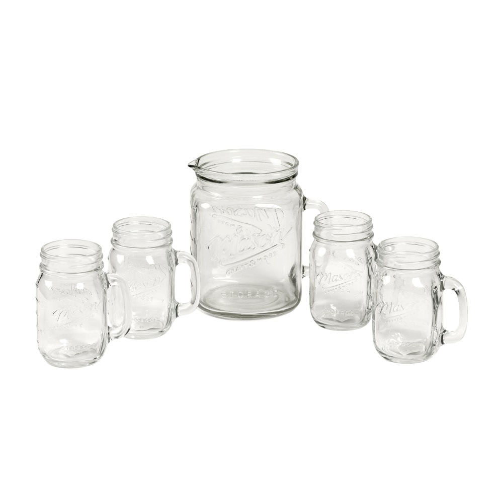 slide 1 of 1, Mason Craft & More Pitcher Set, 5 ct