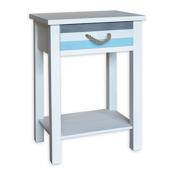 slide 1 of 3, StyleCraft Coastal Life Accent Table, 1 ct