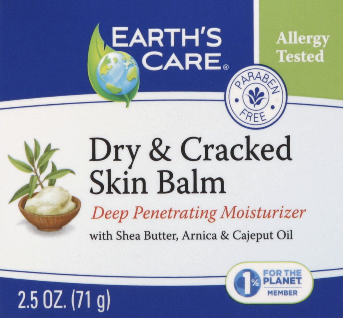 slide 1 of 4, Earth's Care Skin Balm 2.5 oz, 2.5 oz