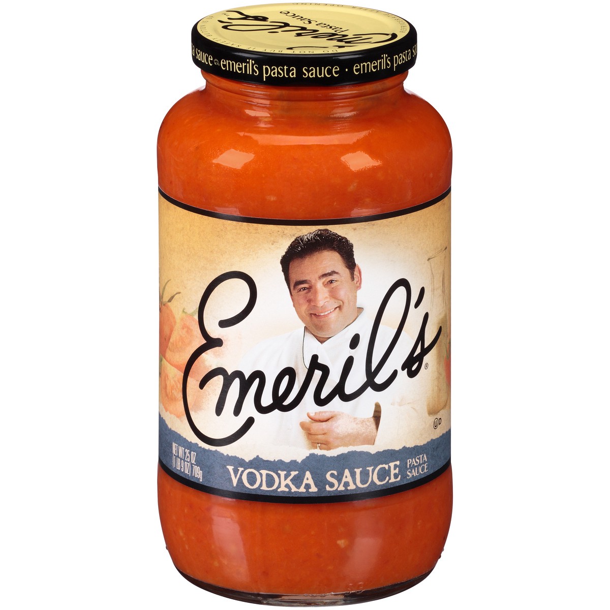 slide 1 of 7, Emeril's Vodka Sauce 25 oz Jar, 25 oz