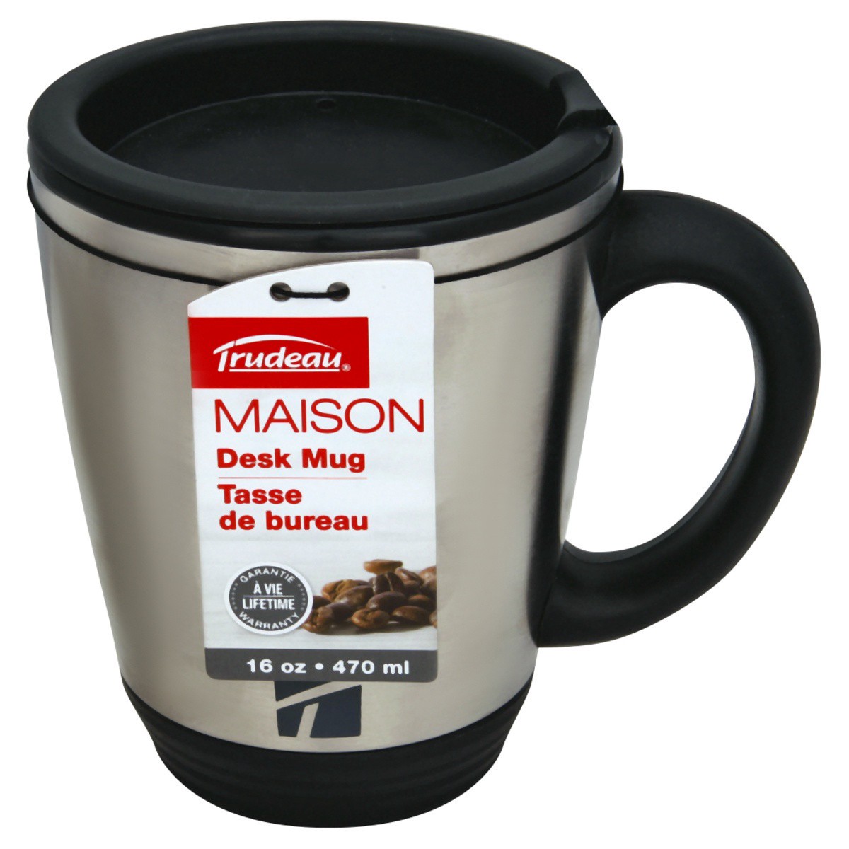 slide 1 of 2, Trudeau Comet Desk Mug, 16 oz