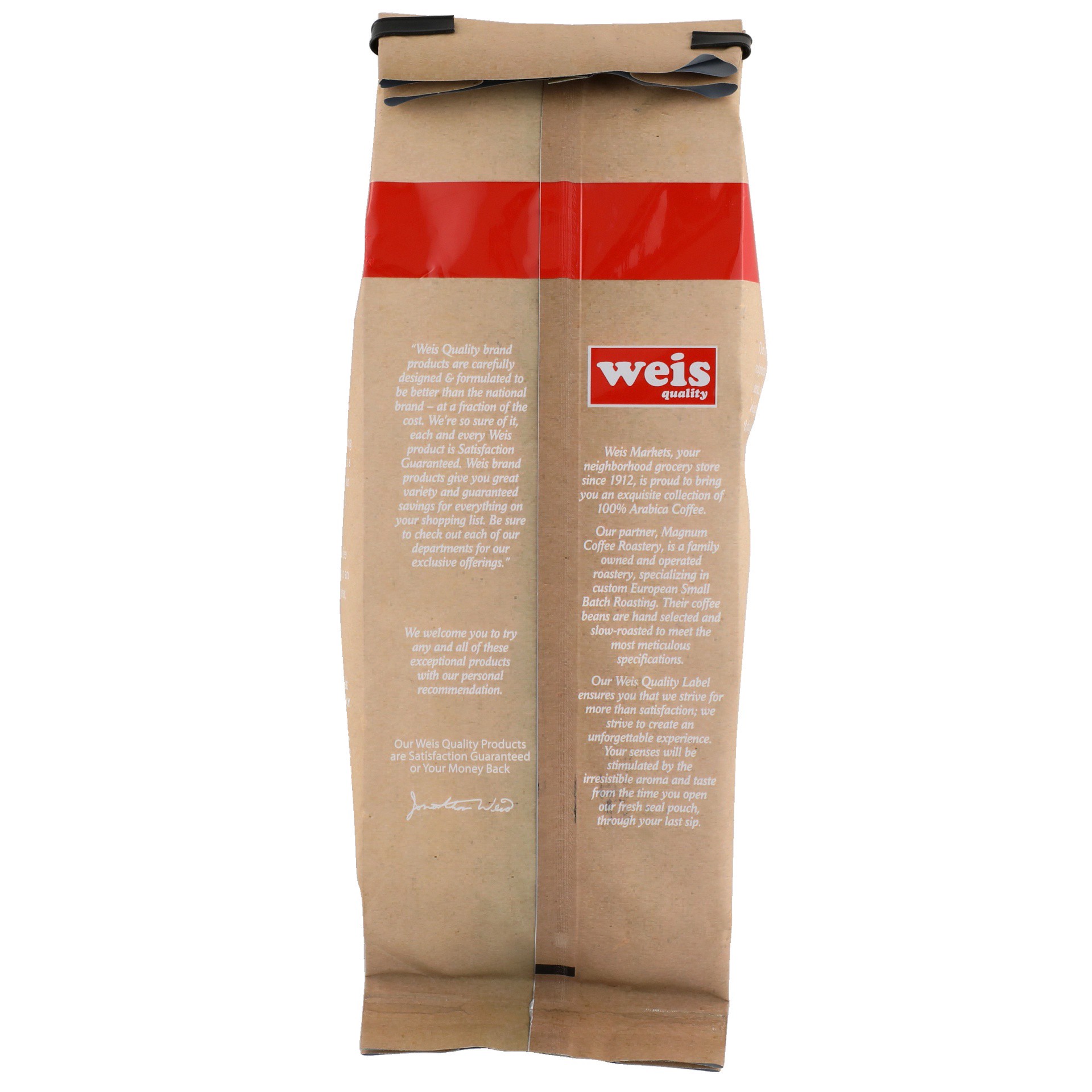 slide 3 of 6, Weis Quality 100% Arabica Light Roast Hazelnut Creme Decaf Ground Coffee - 10 oz, 10 oz