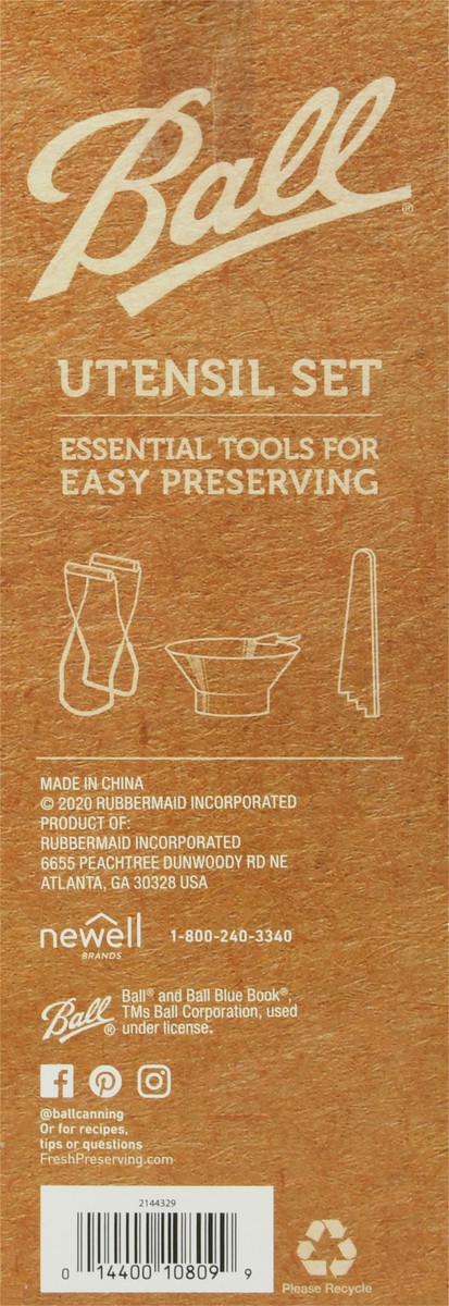 slide 3 of 11, Ball 3 Piece Kit Utensils Set 1 ea, 1 ct