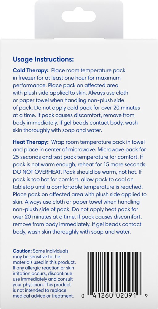 slide 4 of 4, Kroger Hot Or Cold Gel Bead Pack, 1 ct