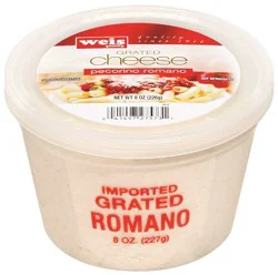 Weis Quality Romano Grated Cheese