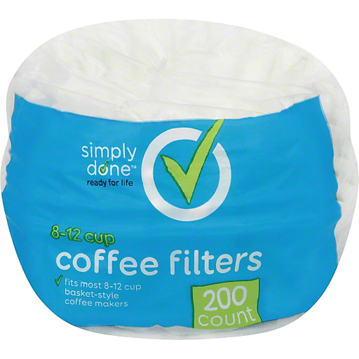 slide 3 of 3, Simply Done Coffee Filters - 200 ct, 200 ct