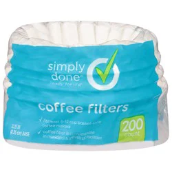 Simply Done Coffee Filters - 200 ct