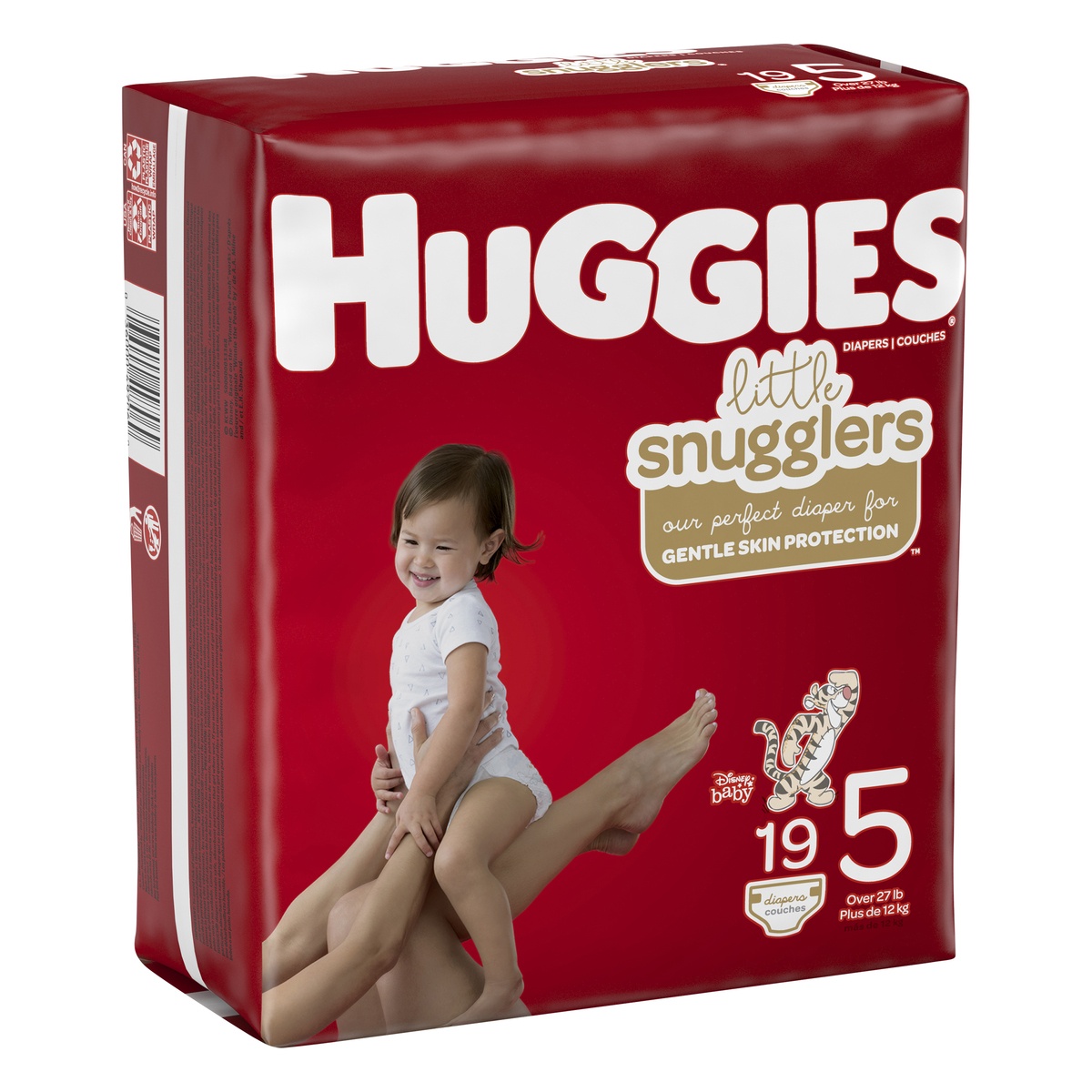 slide 2 of 8, Huggies Little Snugglers Diapers 20 ct, Size 5